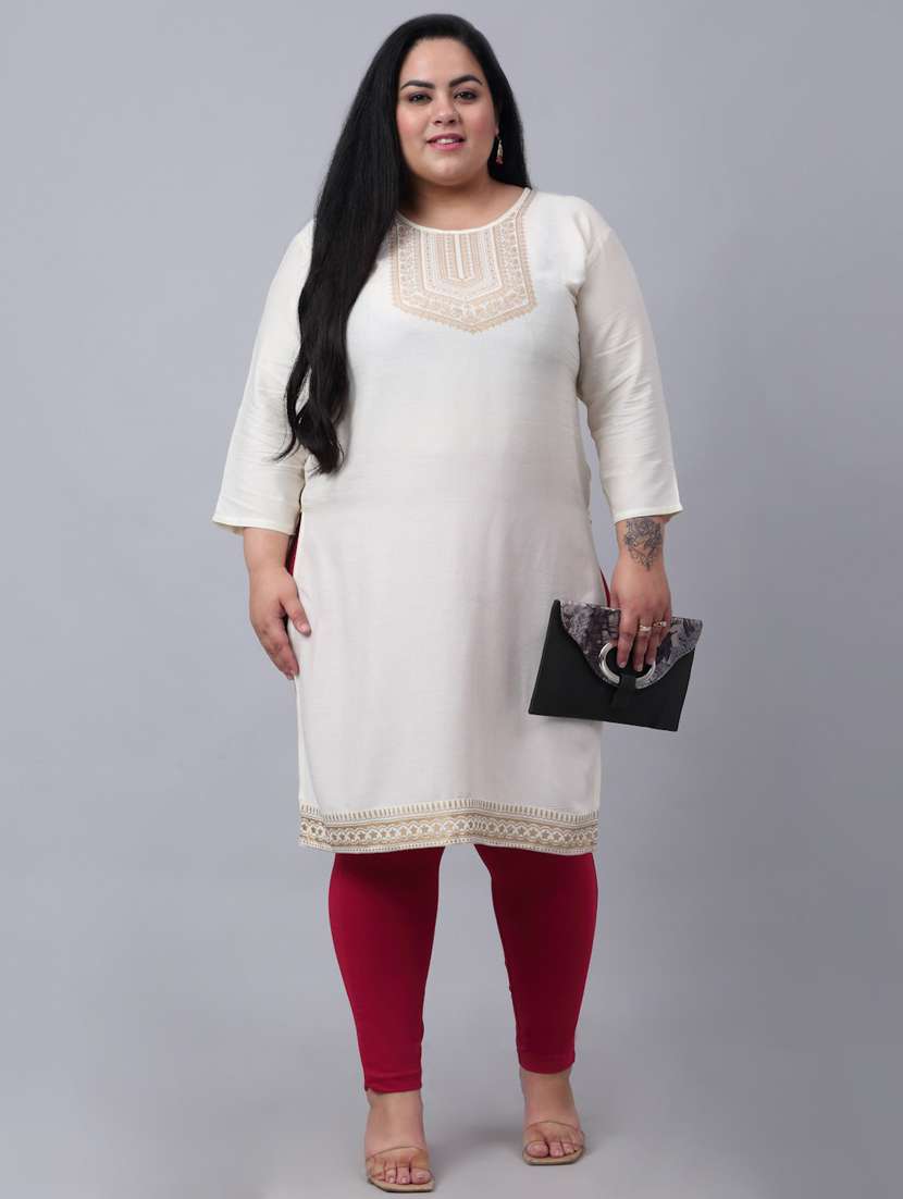 women mid rise solid legging - 20300845 -  Standard Image - 3