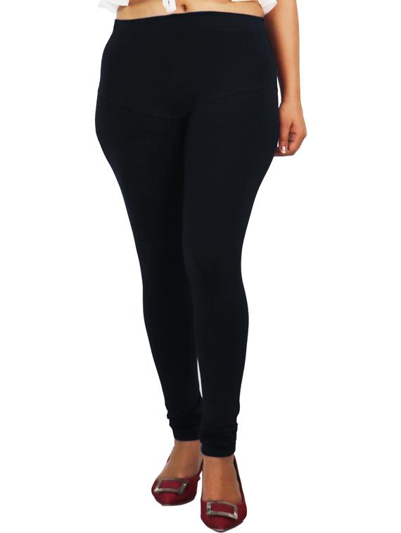 women mid rise solid legging - 20300851 - Zoom Image - 0