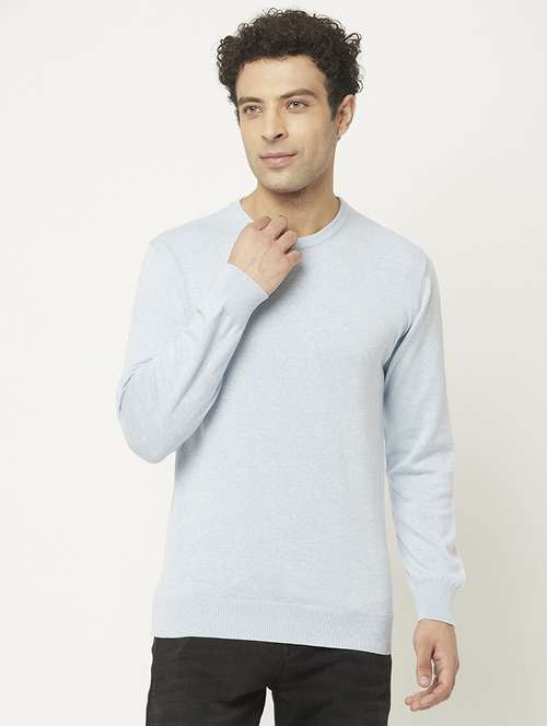 men light blue cotton cardigan - 20301851 -  Standard Image - 0