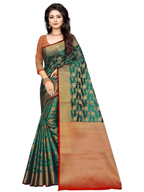 multi colored banarasi saree - 20303268 - Standard Image - 0