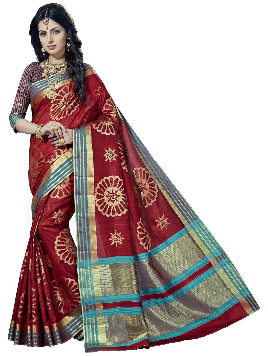 women's banarasi saree with blouse - 20306051 - Zoom Image - 0