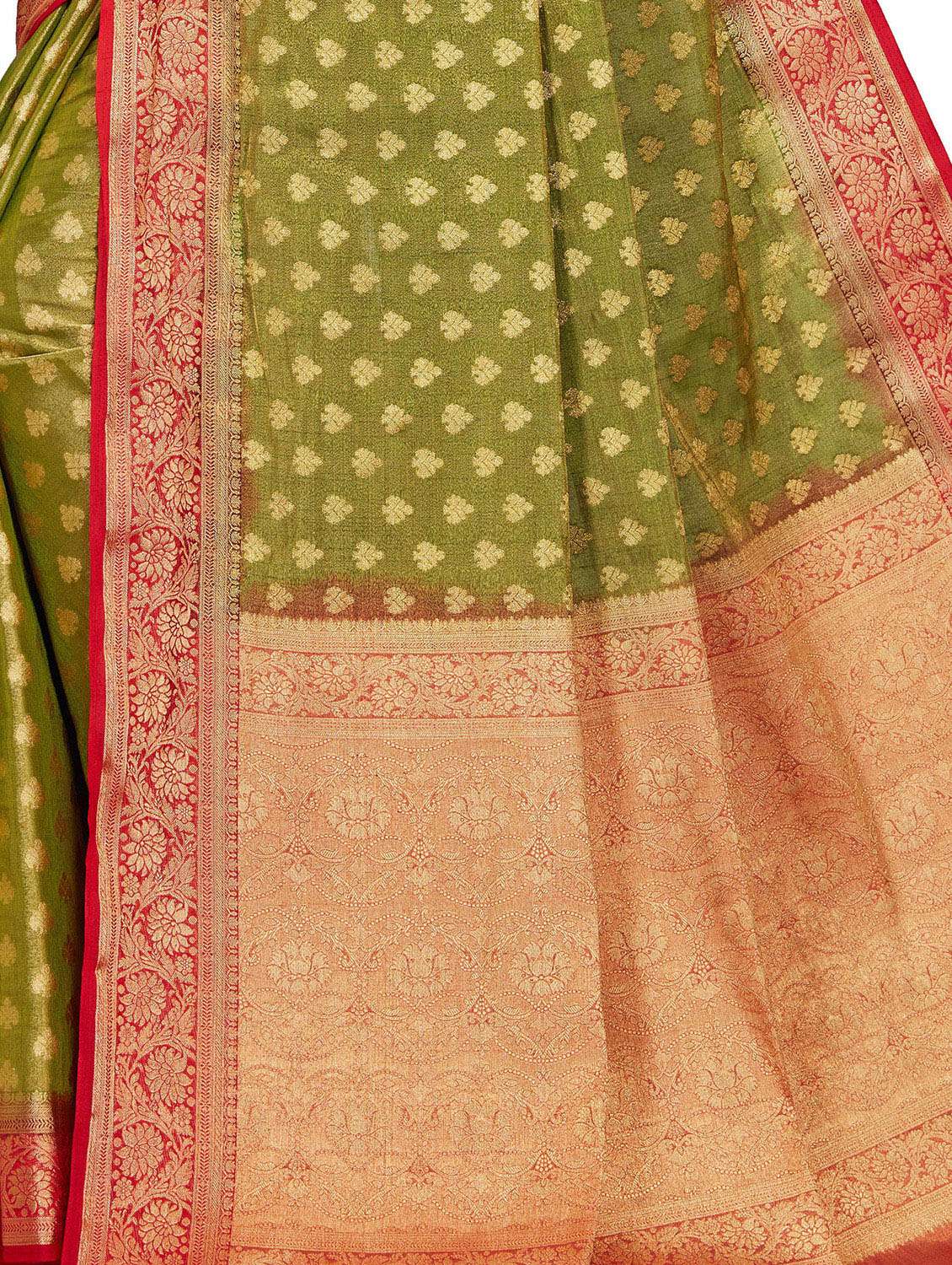 women's banarasi saree with blouse - 20306444 -  Standard Image - 3