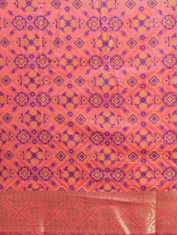 women's banarasi saree with blouse - 20306775 - Standard Image - 3