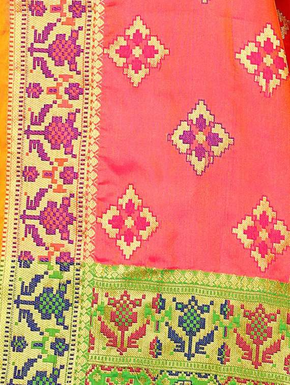 women's banarasi saree with blouse - 20306776 -  Standard Image - 3