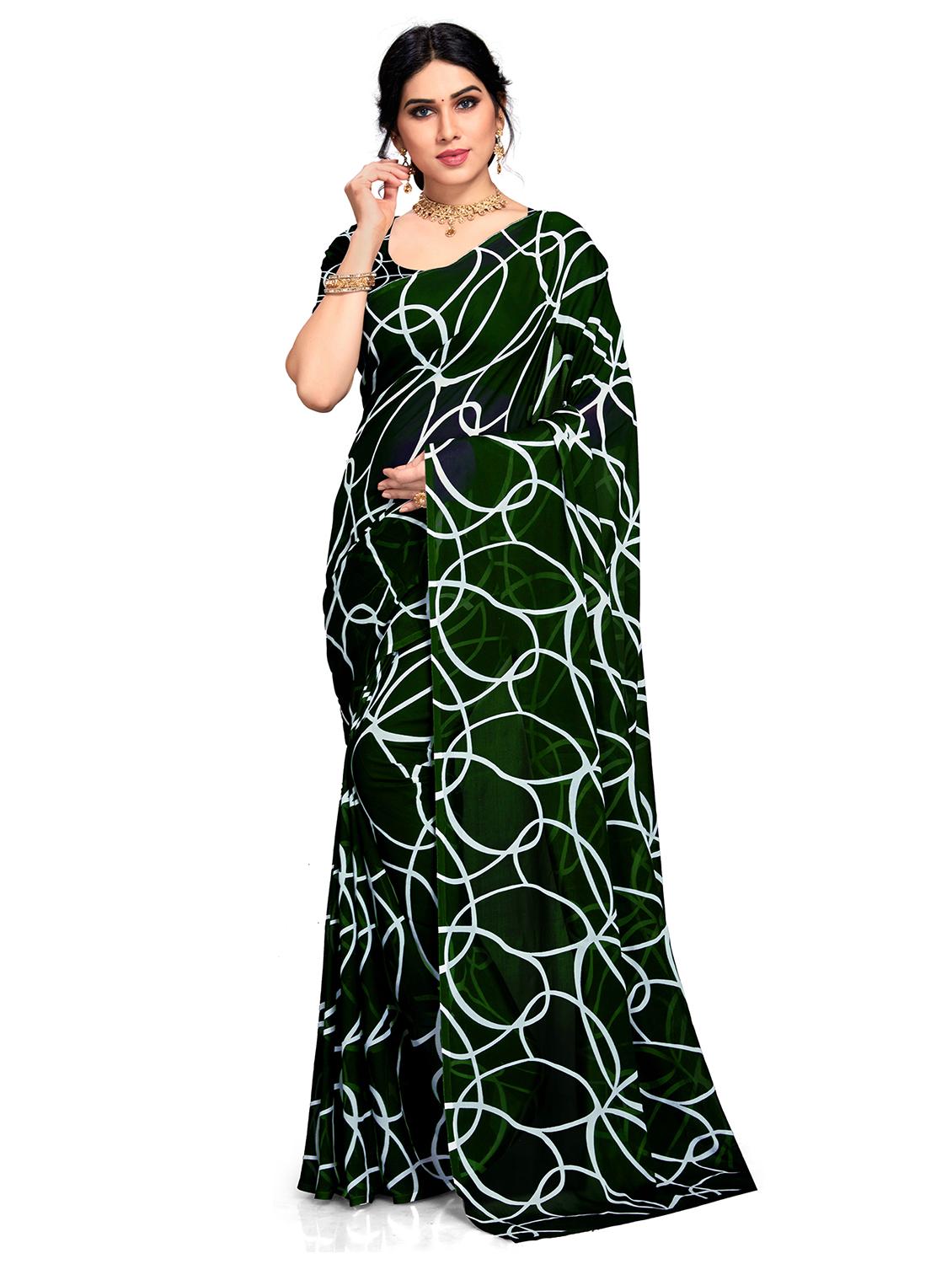 women's saree combo with blouse - 20306896 - Standard Image - 5