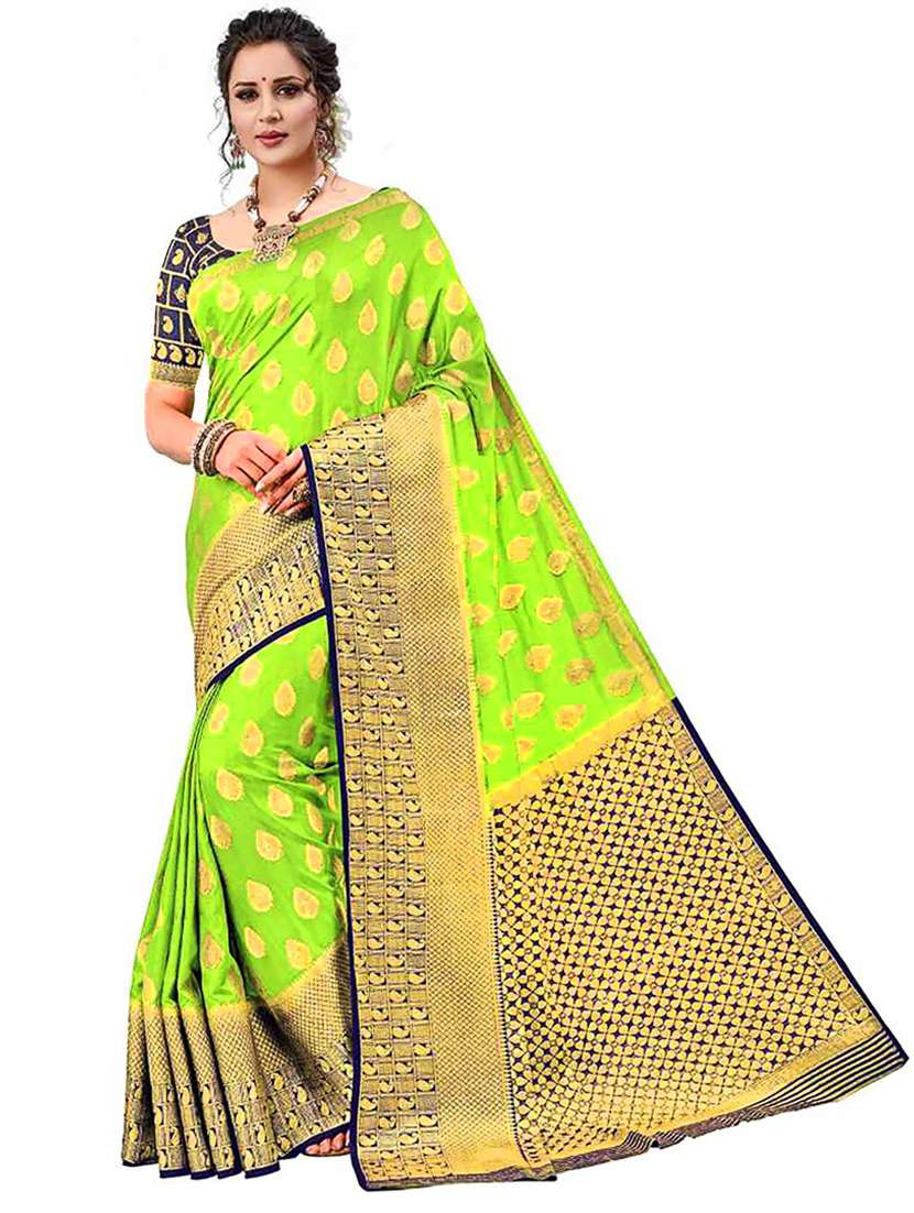 women's banarasi saree with blouse