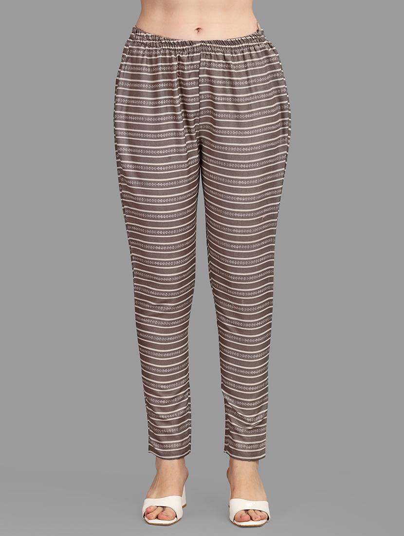 grey colored kurta pant set - 20308091 - Standard Image - 3