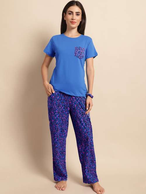 floral print pyjama nightwear set - 20309396 - Standard Image - 0