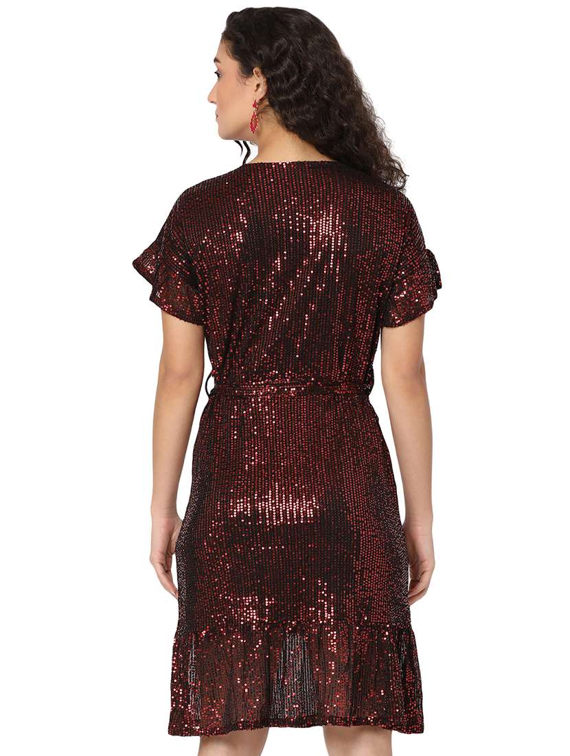 women sequin sheath dress - 20309506 -  Standard Image - 3