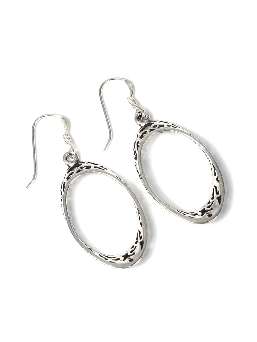 women silver hoop earrings - 20309533 -  Zoom Image - 0