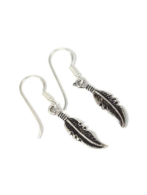 women silver drop earrings - 20309535 -  Standard Image - 0