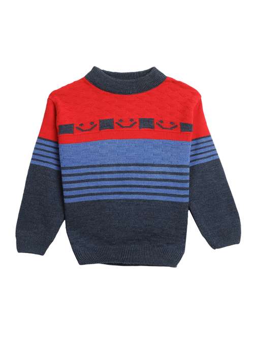 kids striped long sleeve sweater - 20310148 -  Standard Image - 0