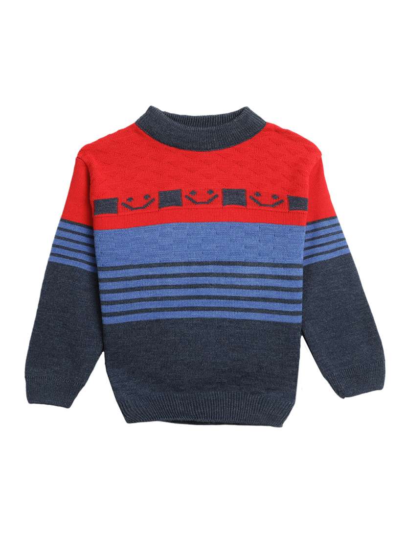 kids striped long sleeve sweater - 20310148 -  Zoom Image - 0