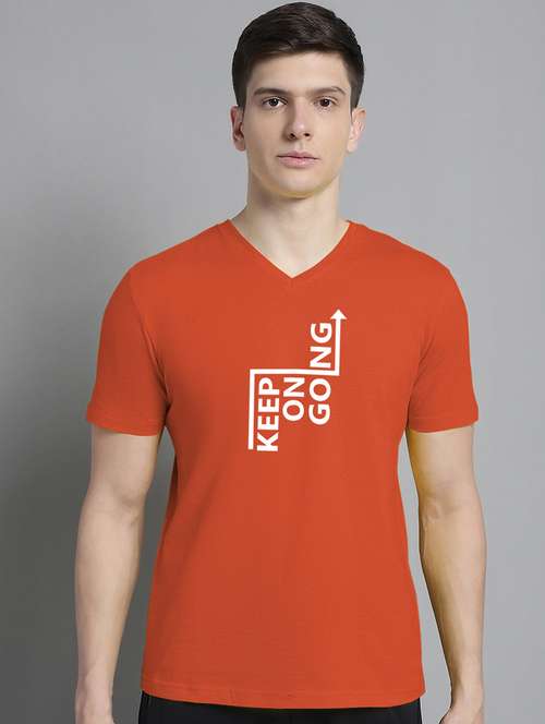 men chest print short sleeve t-shirt - 20312228 -  Standard Image - 0