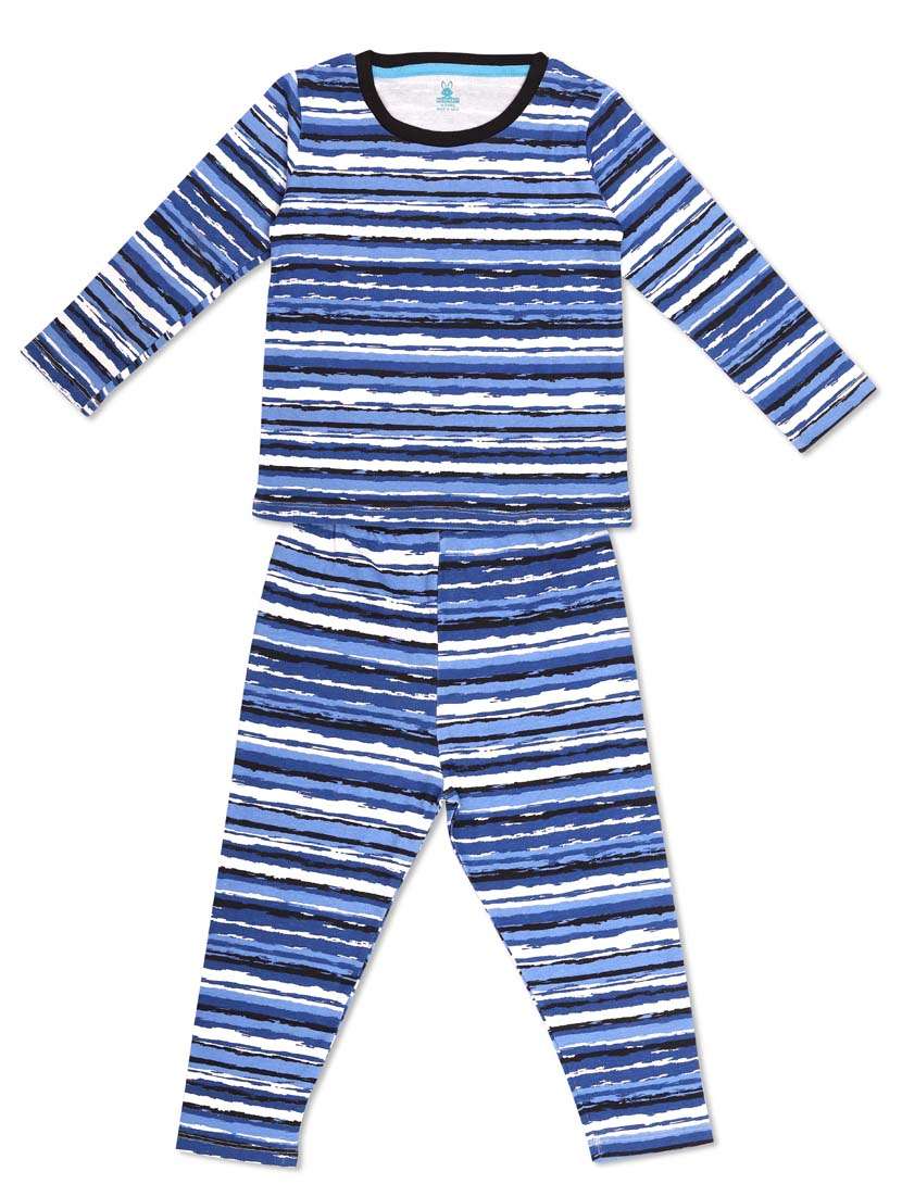 blue printed pyjama nightwear set