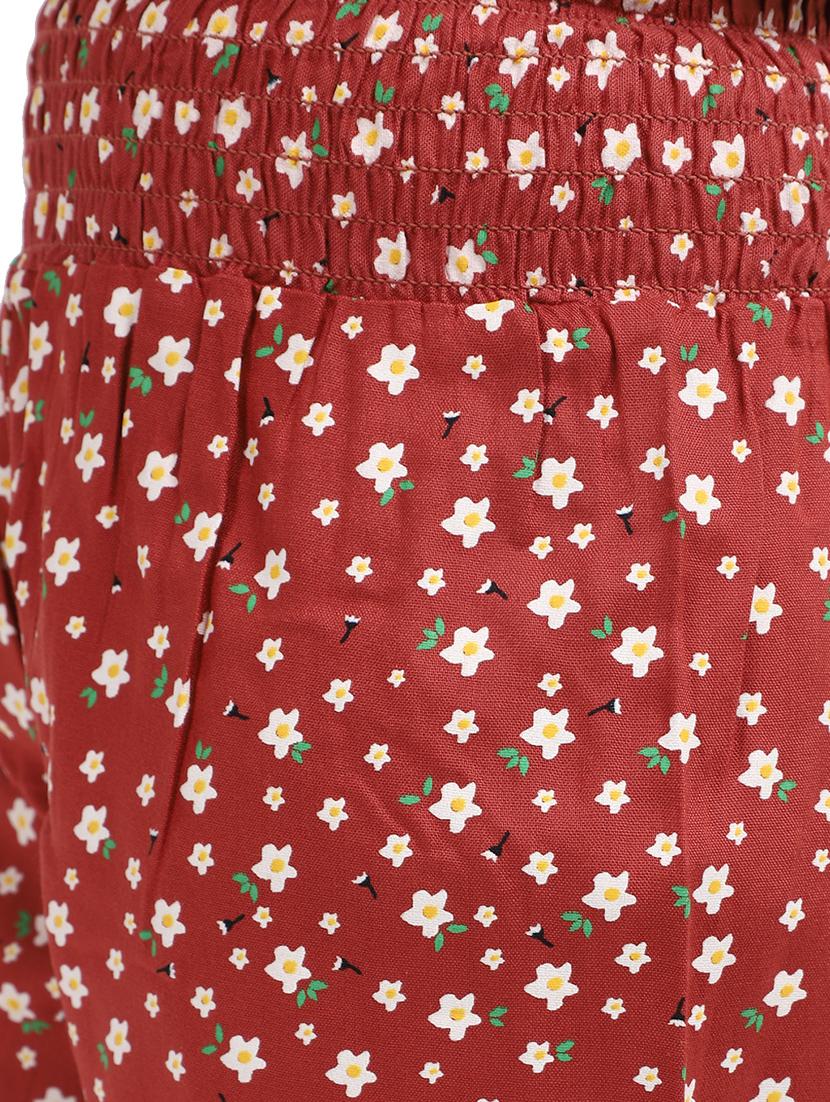girl floral print jogger trouser - 20318404 - Standard Image - 5