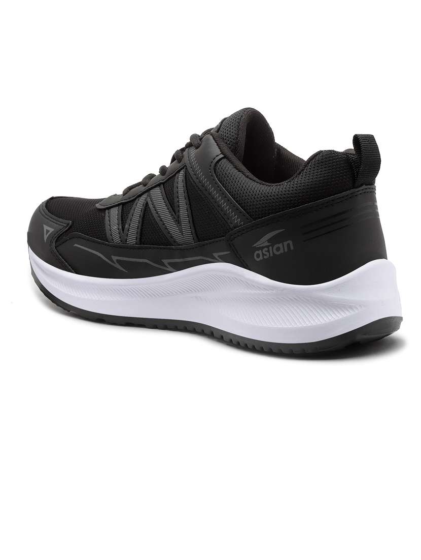 men lace up running sport shoes - 20322904 -  Standard Image - 3