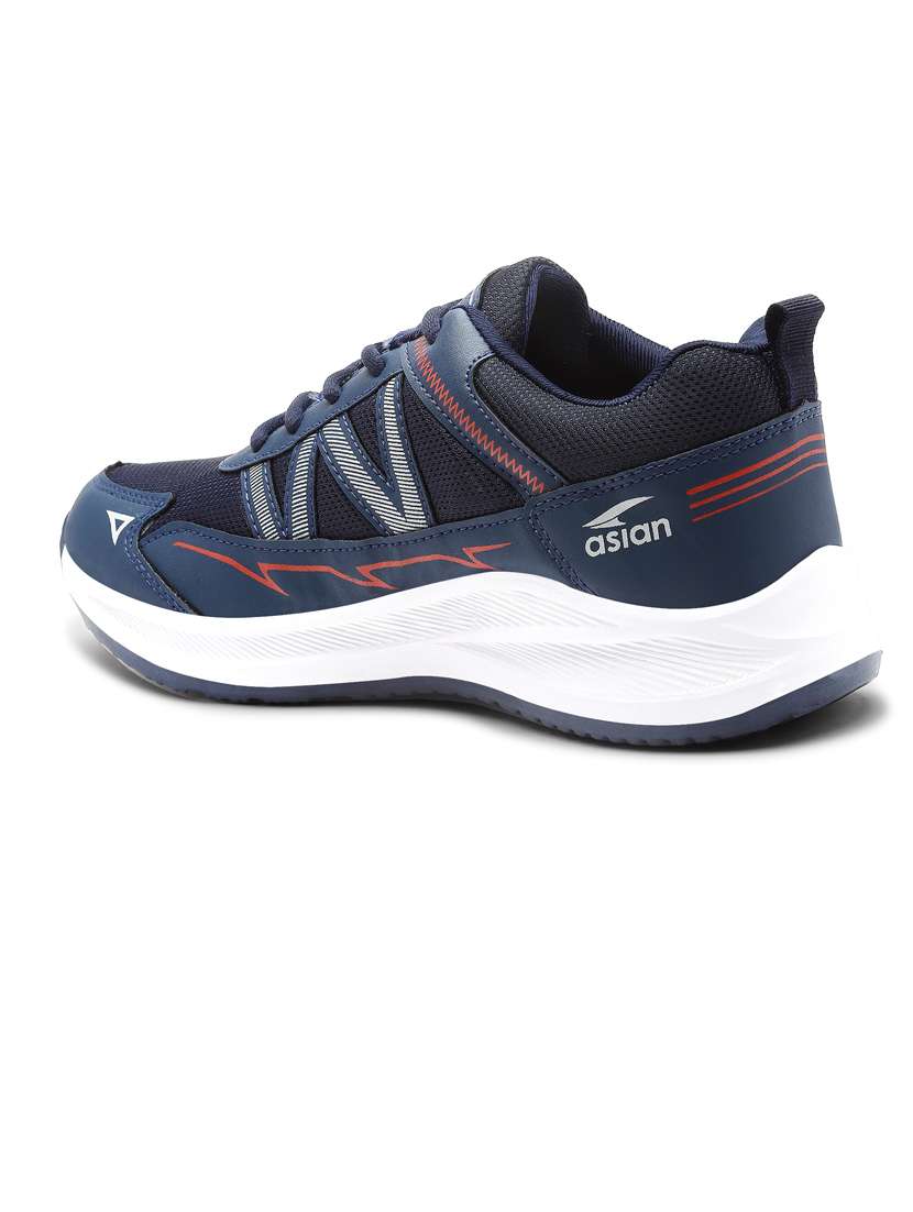 men lace up running sport shoes - 20322906 -  Standard Image - 3