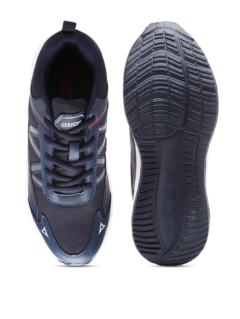 men lace up running sport shoes - 20322906 -  Standard Image - 5