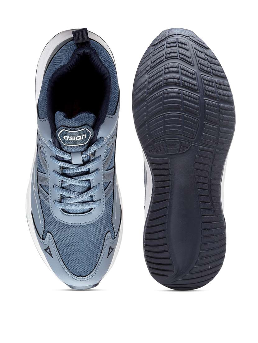 men lace up running sport shoes - 20322907 -  Standard Image - 5