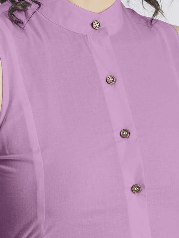 women's shirt solid dress - 20322944 -  Standard Image - 3