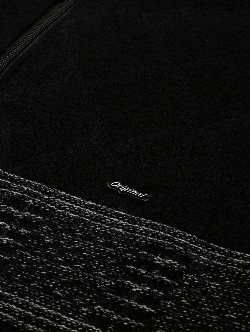 men black turtle neck acrylic pullover - 20322986 - Standard Image - 5