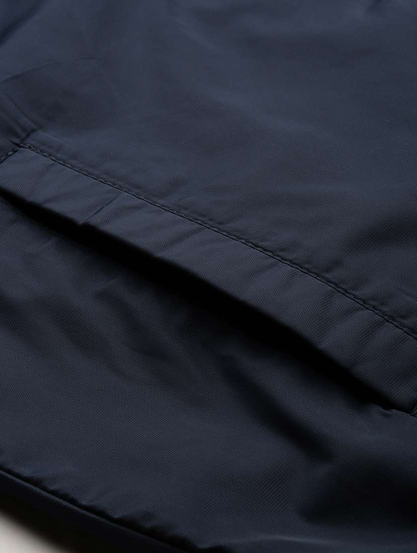 navy blue nylon bomber jacket - 20325241 -  Standard Image - 8