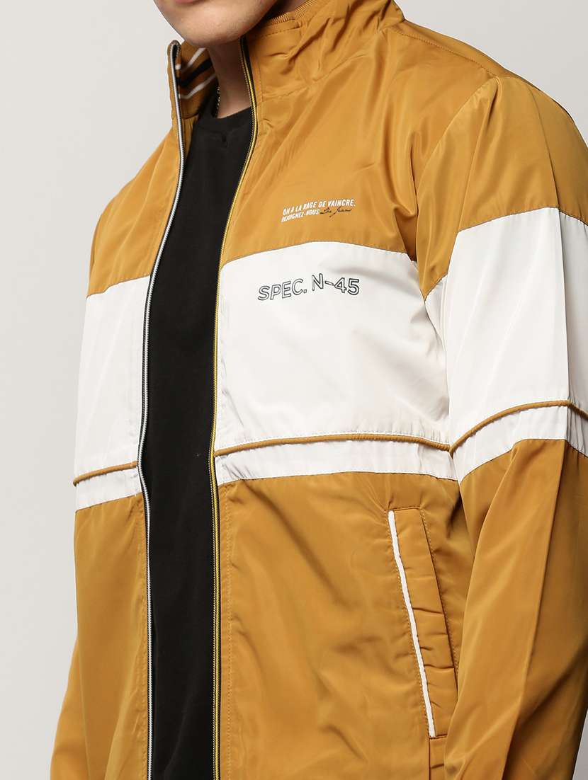 yellow nylon bomber jacket - 20325245 -  Standard Image - 5