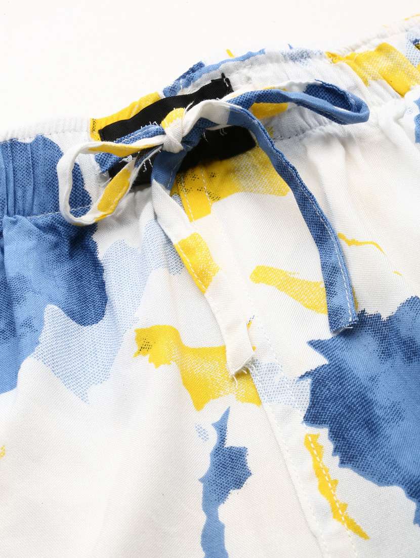 white tie & dyed co-ord set - 20325278 - Standard Image - 8