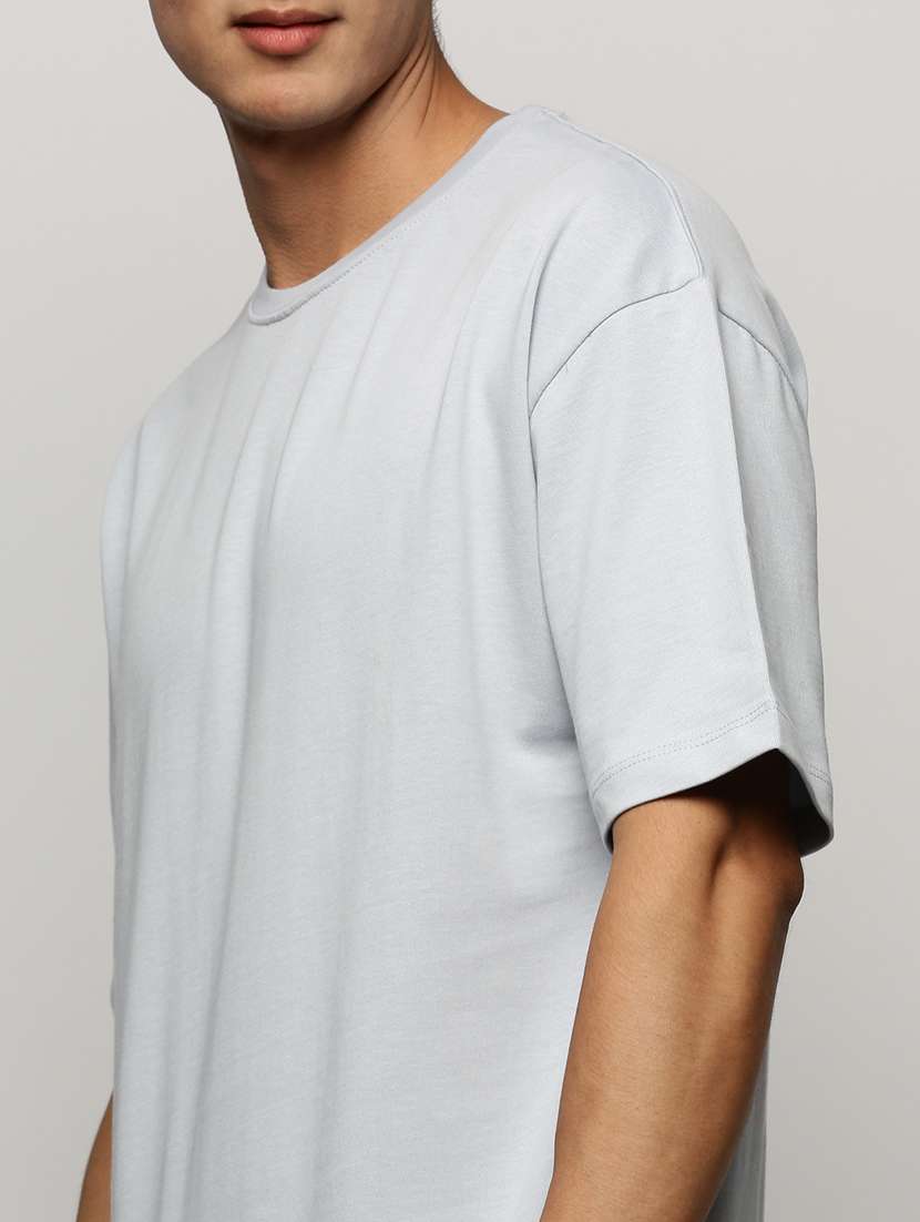 men round neck shorts & t-shirt co-ord set - 20325294 -  Standard Image - 5