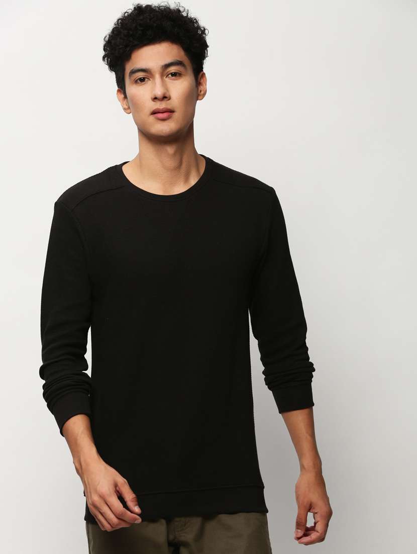 mens plain sweatshirt - 20325341 -  Zoom Image - 0