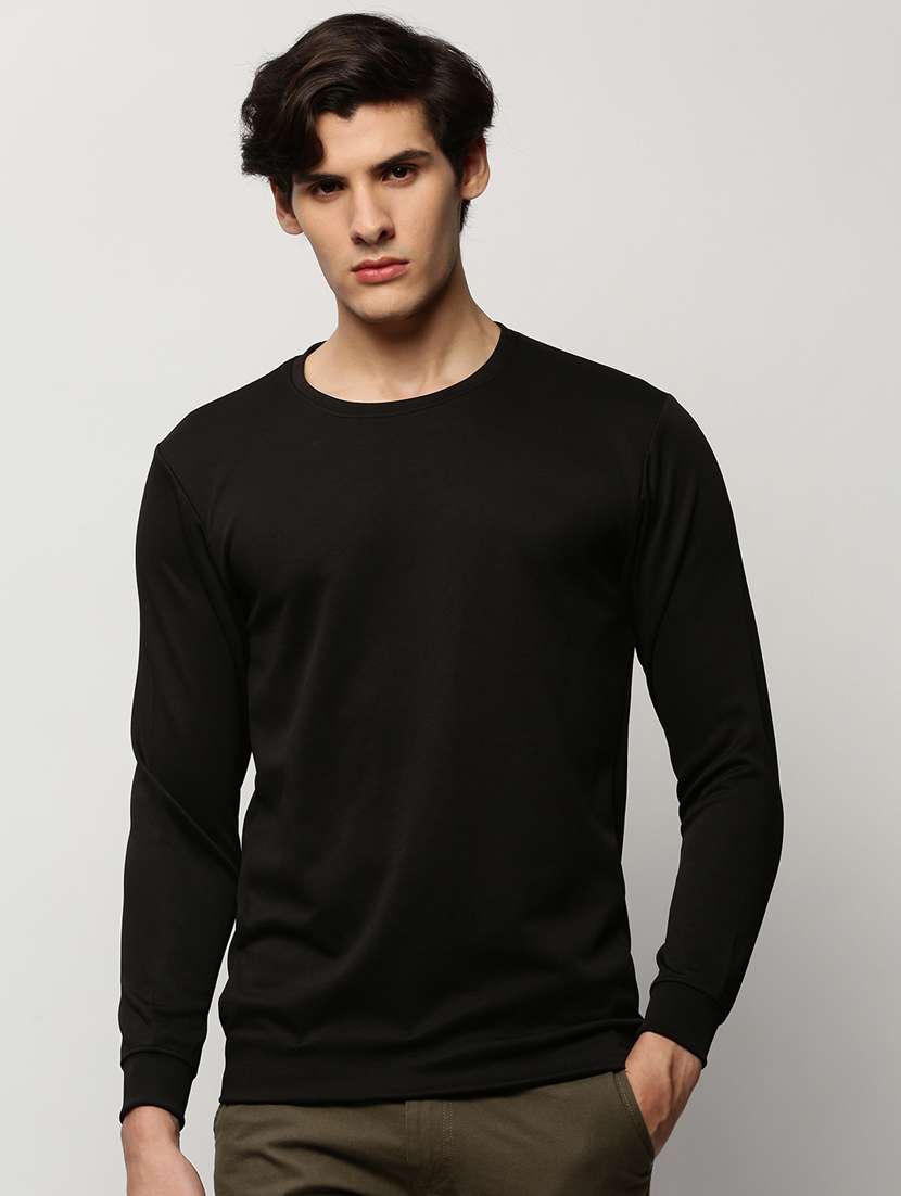 mens plain sweatshirt - 20325342 -  Zoom Image - 0