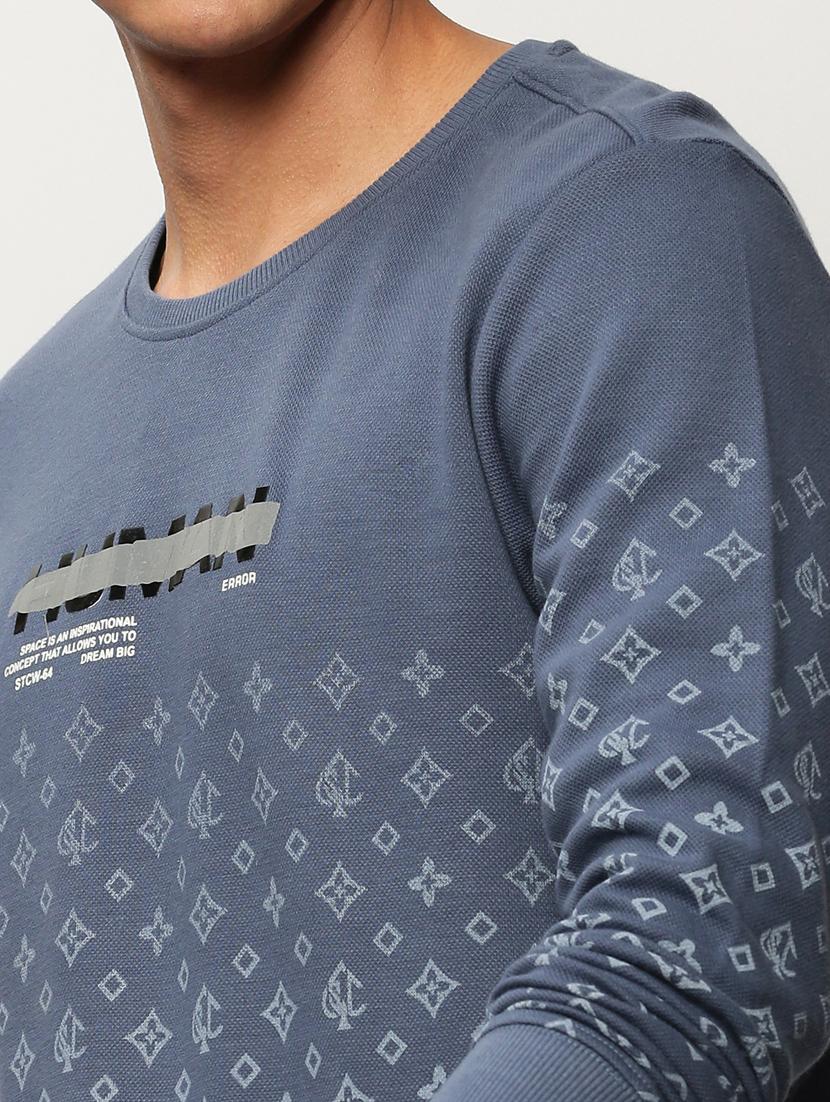 men printed long sleeve sweatshirt - 20325344 - Standard Image - 5