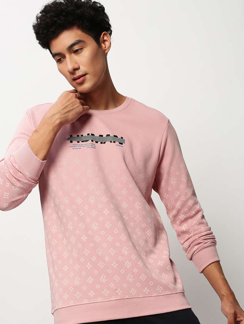 mens all over print sweatshirt - 20325345 -  Standard Image - 3