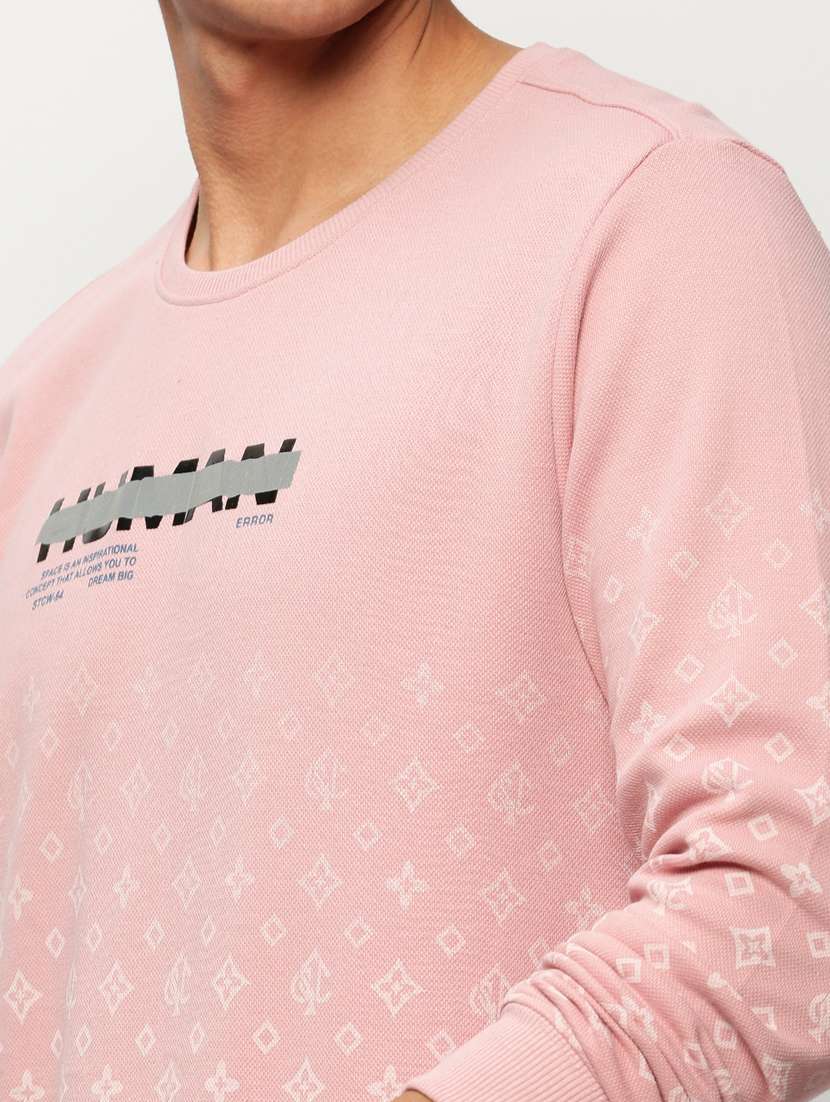 mens all over print sweatshirt - 20325345 -  Standard Image - 5