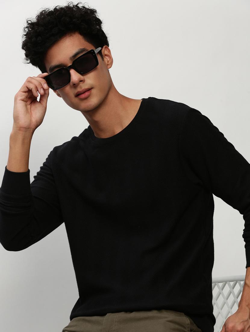 mens plain sweatshirt - 20325347 - Standard Image - 3