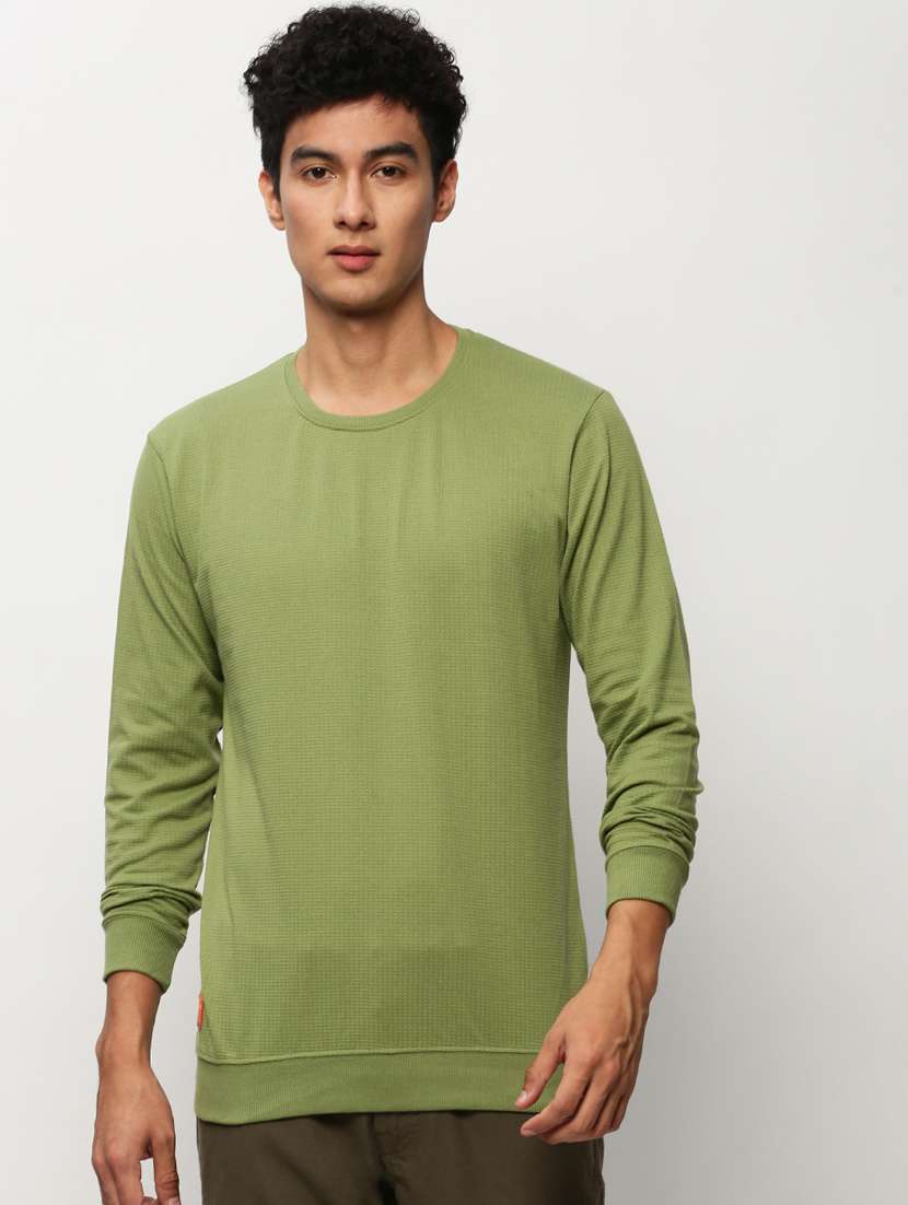 mens plain sweatshirt - 20325375 -  Zoom Image - 0