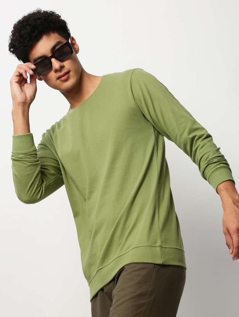 mens plain sweatshirt - 20325375 -  Standard Image - 3