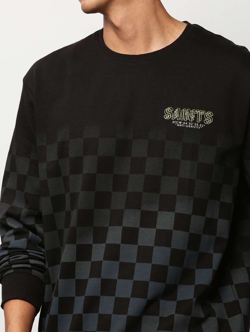 mens all over print sweatshirt - 20325379 -  Standard Image - 5