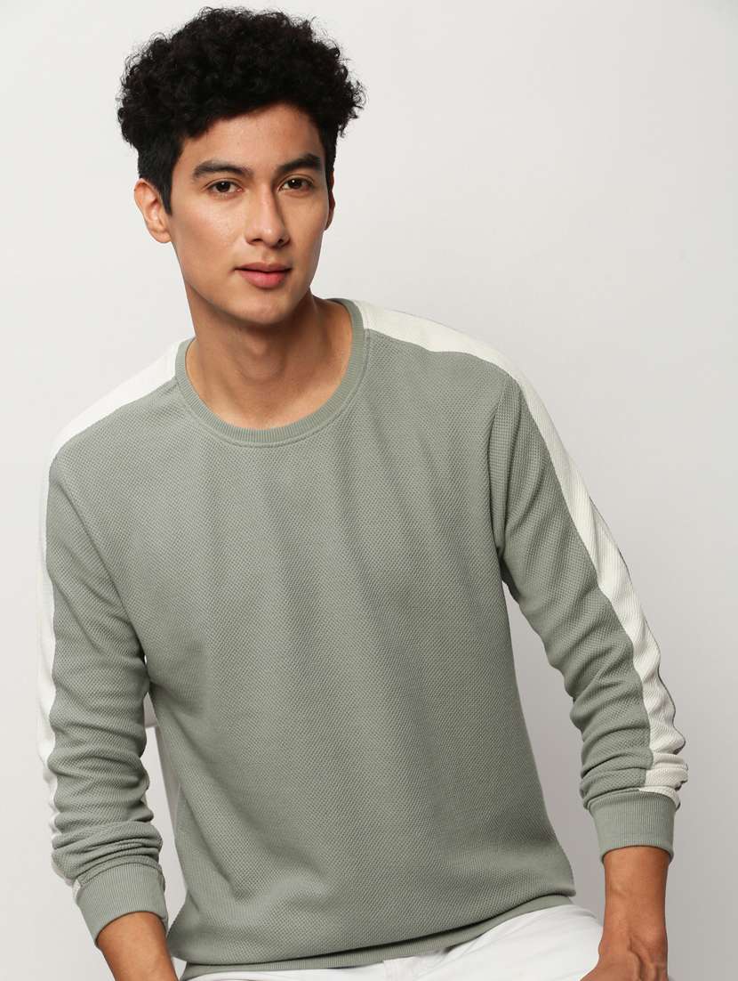 mens striped sweatshirt - 20325403 -  Standard Image - 3