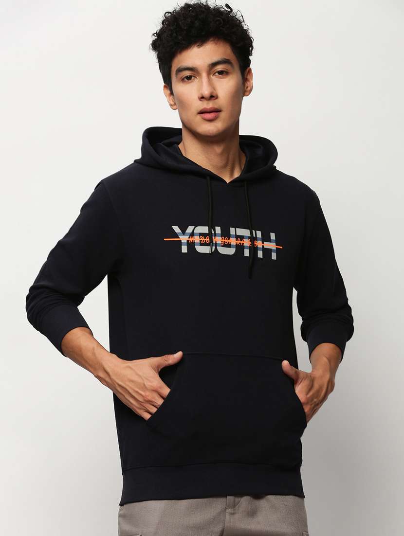 mens chest print sweatshirt