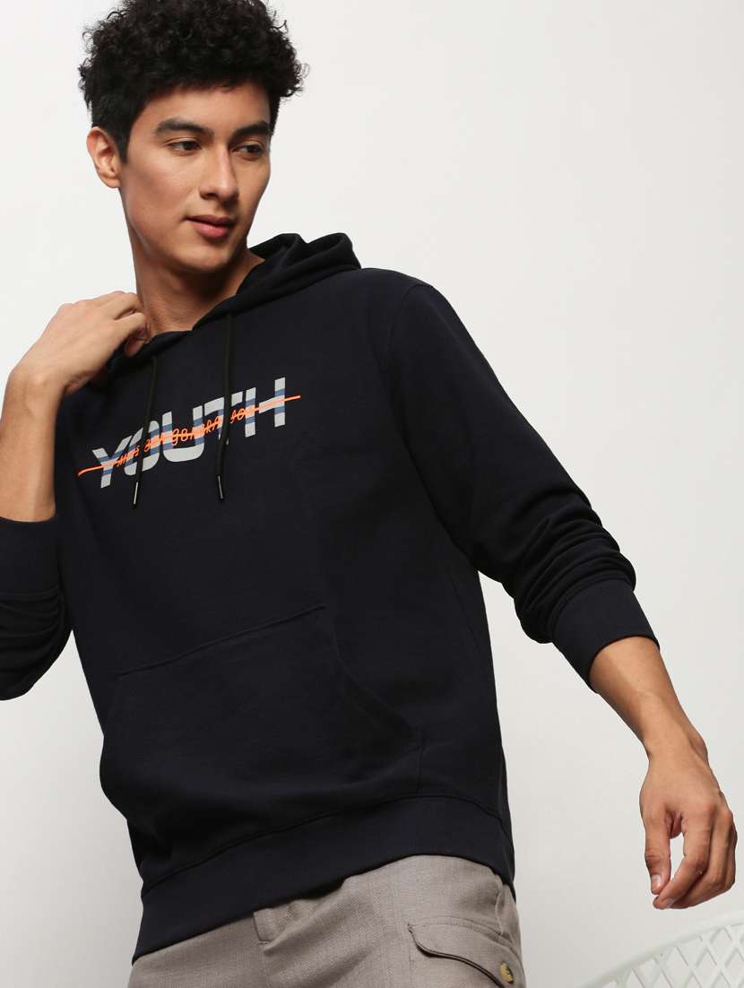 mens chest print sweatshirt - 20325405 -  Standard Image - 3