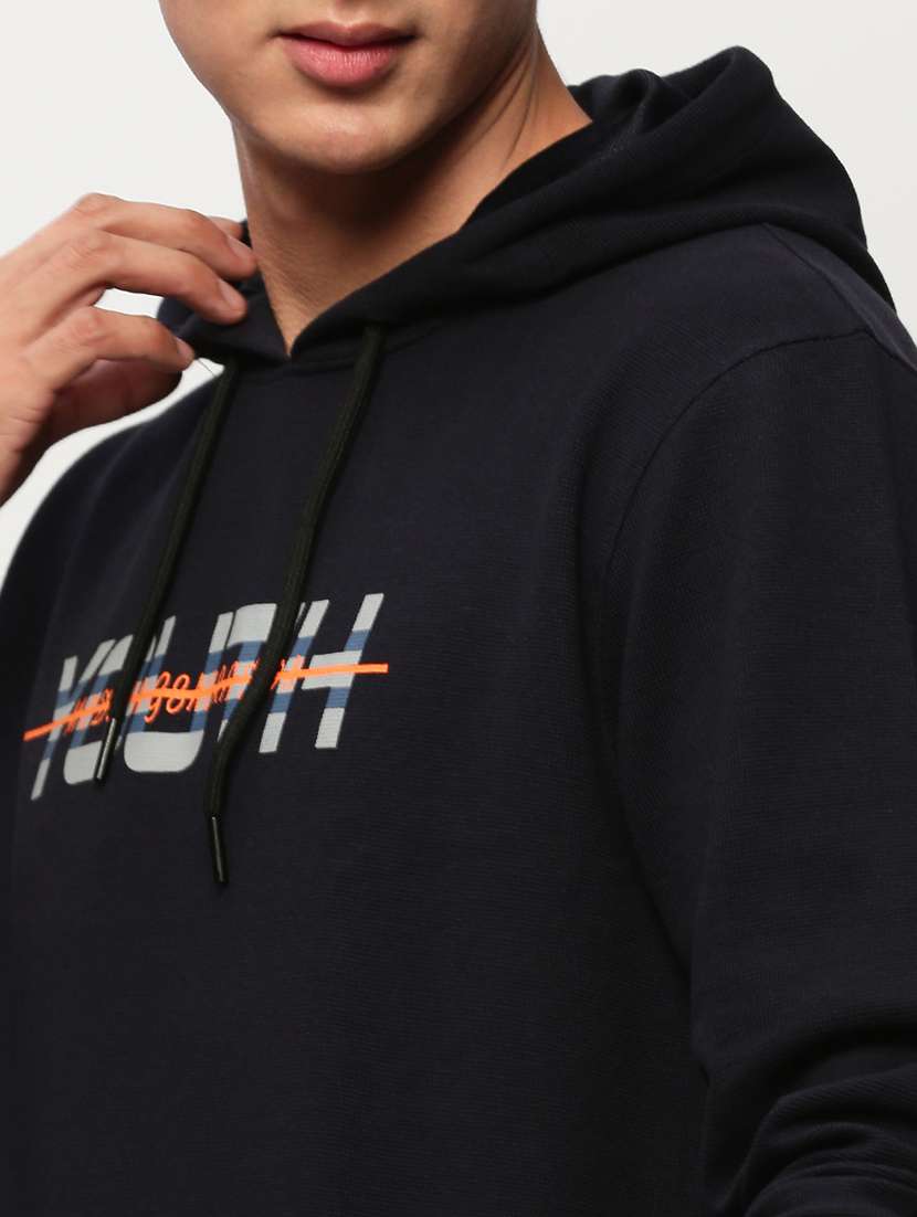 mens chest print sweatshirt - 20325405 -  Standard Image - 5