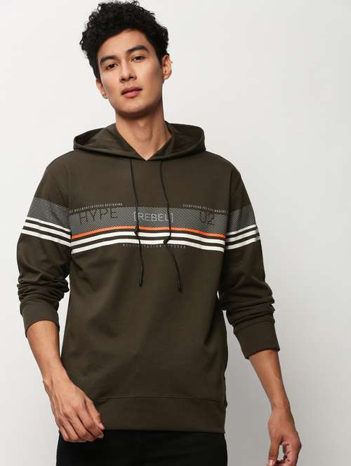 mens striped sweatshirt - 20325412 -  Standard Image - 0