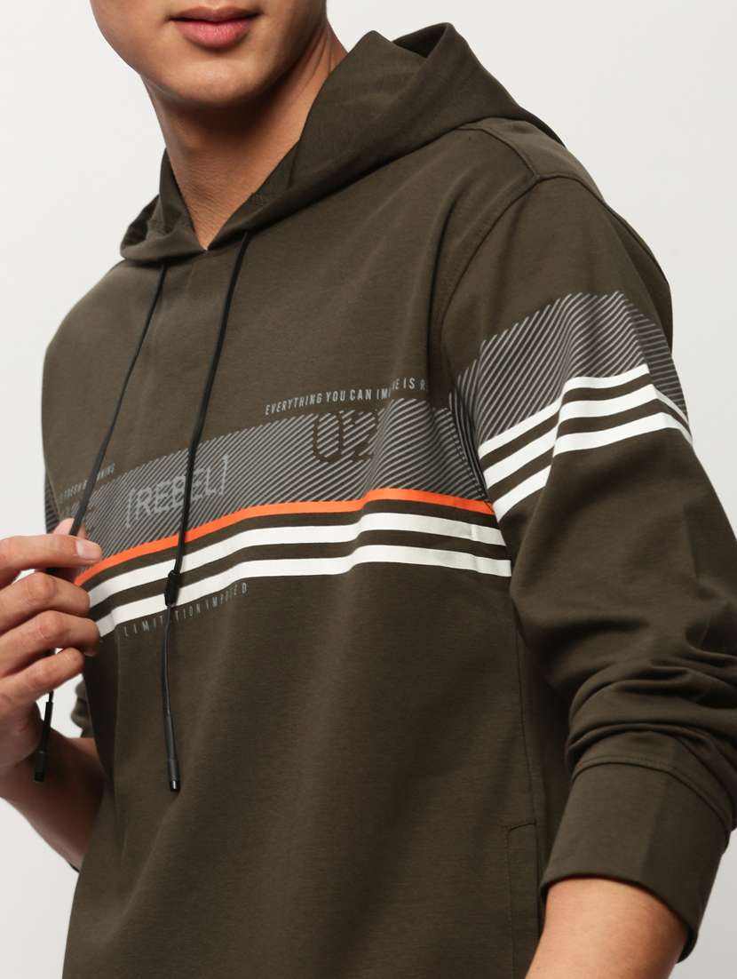 mens striped sweatshirt - 20325412 -  Standard Image - 5