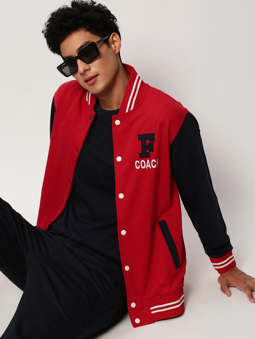 mens color block sweatshirt - 20325422 - Standard Image - 3