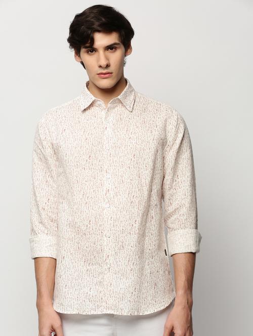 mens printed casual shirt - 20325430 -  Standard Image - 0