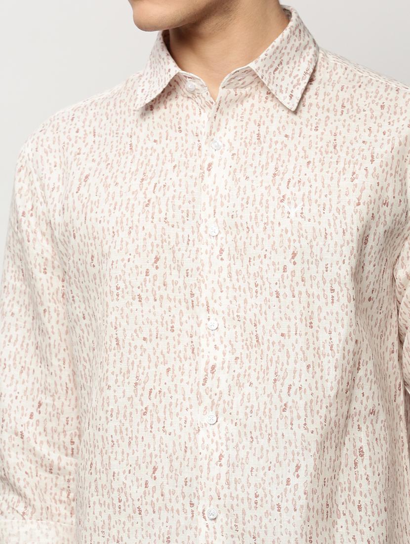mens printed casual shirt - 20325430 - Standard Image - 5