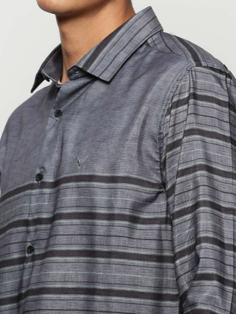 mens stripes casual shirt - 20325432 -  Standard Image - 5