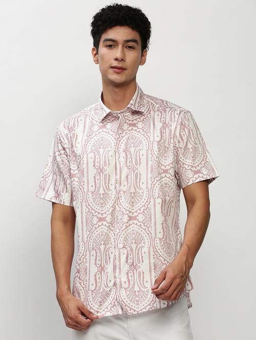 mens paisley casual shirt - 20325466 -  Standard Image - 0